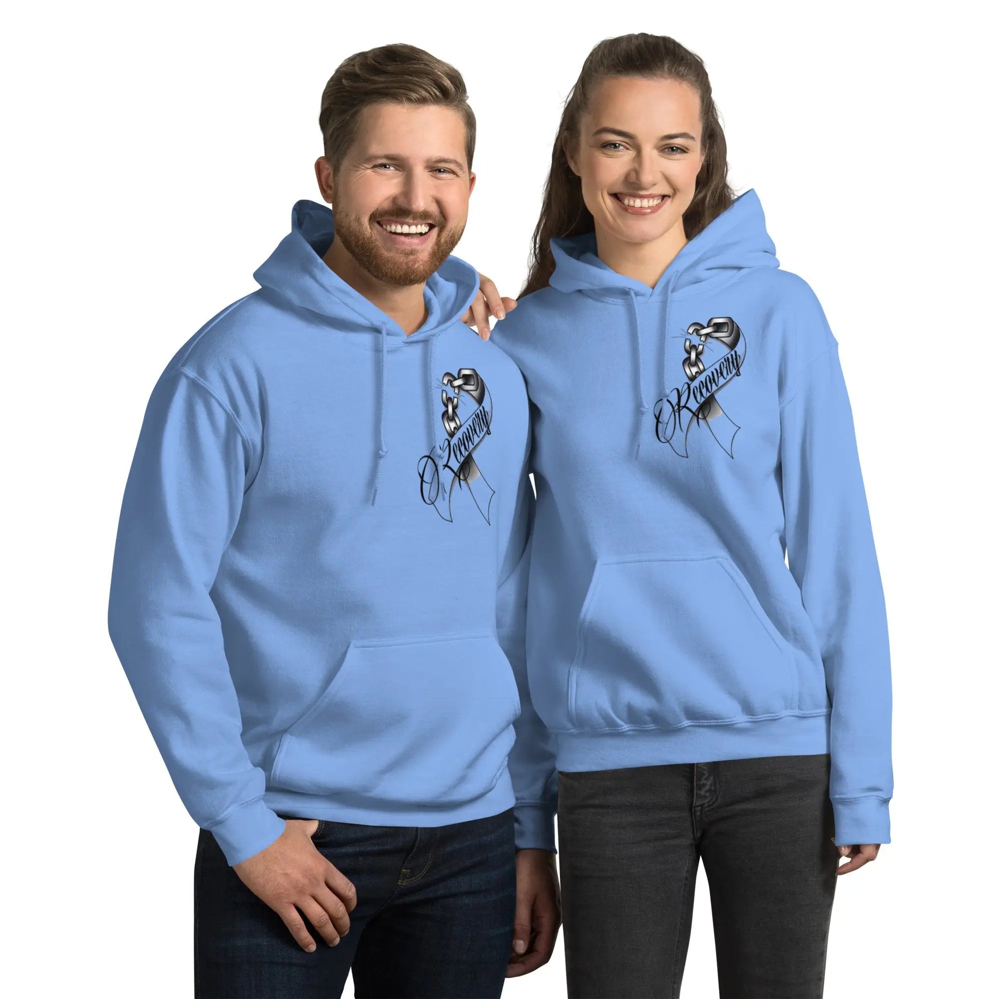 **“Recovery Is Giving Up One Thing for Everything” Premium Sweater – Empower Your Comeback - Sonny Side Up - 