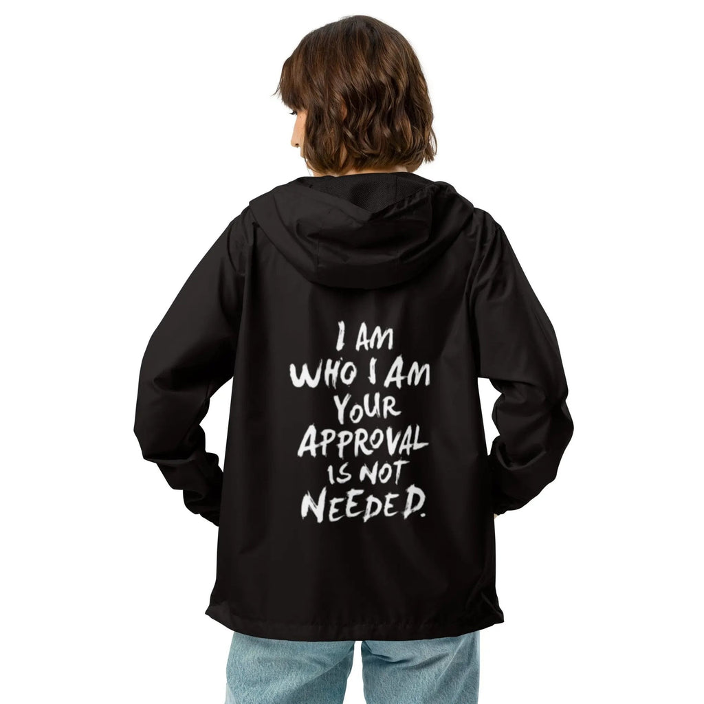 I Am Who I Am windbreaker
