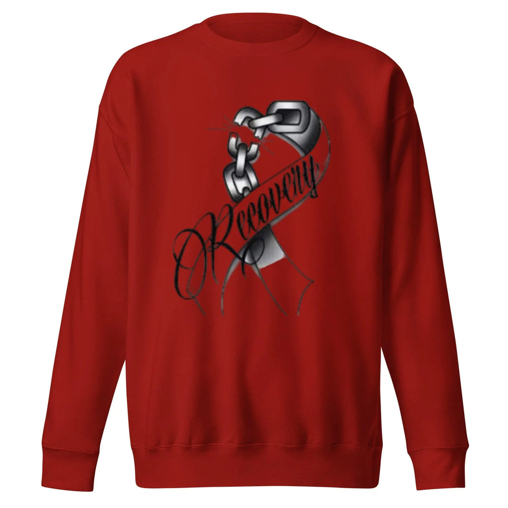 addiction awareness sweatshirt